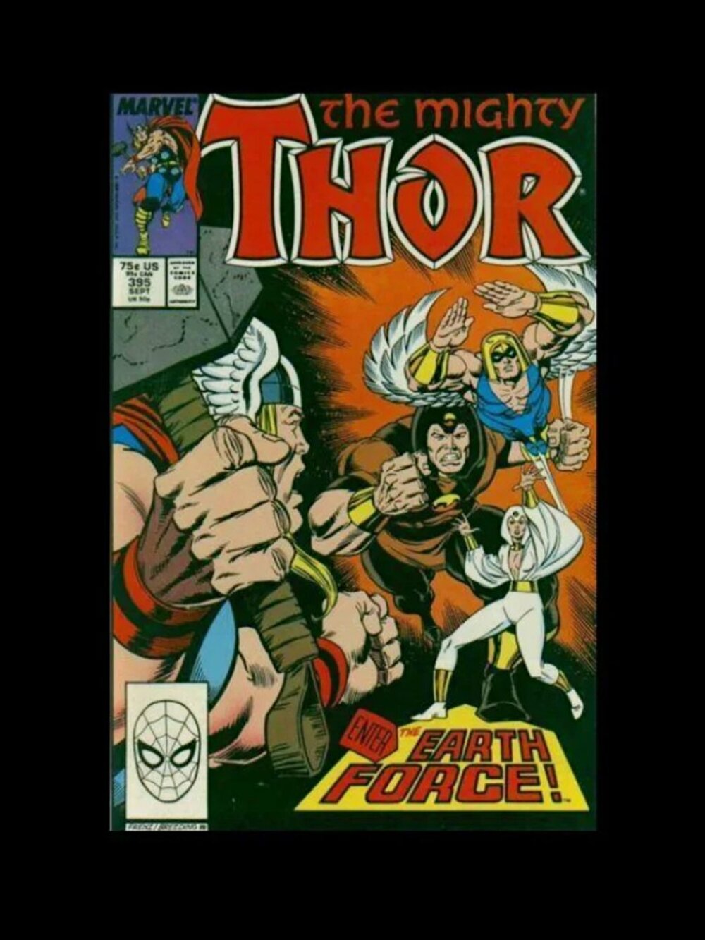 The Mighty Thor #394 "Enter Earth Force" Marvel Comics 1988 - High Grade